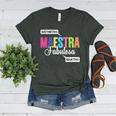 Maestra Fabulosa Bilingual Spanish Espanol Teacher School Women's Heather T-Shirt Heather Forest