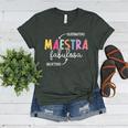 Maestra Fabulosa Maestra De EspañOl Spanish Teacher Women's Heather T-Shirt Heather Forest Maestra Fabulosa Maestra De EspañOl Spanish Teacher Women's Heather T-Shirt Heather Forest
