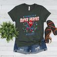 Marvel Spider-Man Teachers Are Super Heroes Women's Heather T-Shirt Heather Forest Marvel Spider-Man Teachers Are Super Heroes Women's Heather T-Shirt Heather Forest