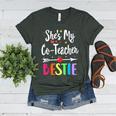 Matching Co-Teacher Best Friend She's My Bestie Work Team Women's Heather T-Shirt Heather Forest Matching Co-Teacher Best Friend She's My Bestie Work Team Women's Heather T-Shirt Heather Forest
