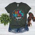 Matching Life Skills Squad Teacher Special Ed SPED Team Crew Women's Heather T-Shirt Heather Forest Matching Life Skills Squad Teacher Special Ed SPED Team Crew Women's Heather T-Shirt Heather Forest