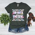 The Math Aint Mathin Meme Show Your Work Floral Math Teacher Women's Heather T-Shirt Heather Forest