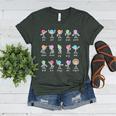 Math Equation Figures Algebra Dance Nerdy Teacher Joke For Men Women Girls Kids Women's Heather T-Shirt Heather Forest