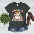 Math Is Spooktacular Math Teacher Spooky Halloween Women's Heather T-Shirt Heather Forest Math Is Spooktacular Math Teacher Spooky Halloween Women's Heather T-Shirt Heather Forest