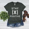 Math Teacher Appreciation Stay Positive Absolute Value Women's Heather T-Shirt Heather Forest Math Teacher Appreciation Stay Positive Absolute Value Women's Heather T-Shirt Heather Forest