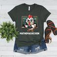 Math Teacher Chicken Mathemachicken Pun Women's Heather T-Shirt Heather Forest Math Teacher Chicken Mathemachicken Pun Women's Heather T-Shirt Heather Forest
