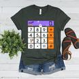 Math Teacher Halloween Costume Calculator Math Pun Women's Heather T-Shirt Heather Forest