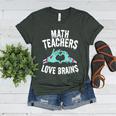 Math Teachers Love Brains Halloween Zombie Men Women T-Shirt Women's Heather T-Shirt Heather Forest Math Teachers Love Brains Halloween Zombie Men Women T-Shirt Women's Heather T-Shirt Heather Forest