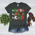 Be Merry Be Jolly Be Kind Merry Christmas Teacher Xmas Pjs Women's Heather T-Shirt Heather Forest Be Merry Be Jolly Be Kind Merry Christmas Teacher Xmas Pjs Women's Heather T-Shirt Heather Forest