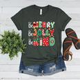 Be Merry Be Jolly Be Kind Merry Christmas Teacher Xmas PJs Women's Heather T-Shirt Heather Forest Be Merry Be Jolly Be Kind Merry Christmas Teacher Xmas PJs Women's Heather T-Shirt Heather Forest