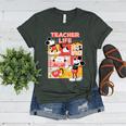 Mickey Mouse Teacher Life Women's Heather T-Shirt Heather Forest Mickey Mouse Teacher Life Women's Heather T-Shirt Heather Forest