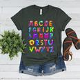 Monster ABC Cute Alphabet Halloween Teacher Costume Kids Women's Heather T-Shirt Heather Forest Monster ABC Cute Alphabet Halloween Teacher Costume Kids Women's Heather T-Shirt Heather Forest
