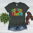 Montessori Rocks Montessori Teacher Back To School Women's Heather T-Shirt Heather Forest