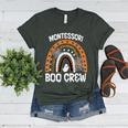 Montessori Teacher Halloween Boo Rainbow Leopard Halloween Women's Heather T-Shirt Heather Forest Montessori Teacher Halloween Boo Rainbow Leopard Halloween Women's Heather T-Shirt Heather Forest