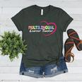 Multilingual Learner Teacher Heart Women's Heather T-Shirt Heather Forest Multilingual Learner Teacher Heart Women's Heather T-Shirt Heather Forest