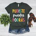 Multilingual Hispanic Heritage Spanish Teacher Maestra Women's Heather T-Shirt Heather Forest Multilingual Hispanic Heritage Spanish Teacher Maestra Women's Heather T-Shirt Heather Forest