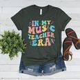In My Music Teacher Era Back To School Squad Music Teacher Women's Heather T-Shirt Heather Forest In My Music Teacher Era Back To School Squad Music Teacher Women's Heather T-Shirt Heather Forest