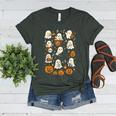 Music Teacher Orchestra Shirt Spooky Halloween Ghost Band Women's Heather T-Shirt Heather Forest Music Teacher Orchestra Shirt Spooky Halloween Ghost Band Women's Heather T-Shirt Heather Forest