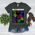 Nerdy Forms Nanotubes Chemistry Teacher Geek Women's Heather T-Shirt Heather Forest