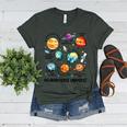 Neurodiverse Universe Space Planet Special Education Teacher Women's Heather T-Shirt Heather Forest