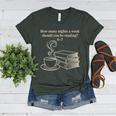 How Many Nights A Week Should You Be Reading 6-7 Teacher Fun Women's Heather T-Shirt Heather Forest How Many Nights A Week Should You Be Reading 6-7 Teacher Fun Women's Heather T-Shirt Heather Forest