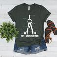 Oh Geometree Math Teacher Geometry Christmas Tree For Men Women Kids Women's Heather T-Shirt Heather Forest