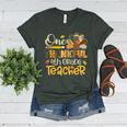 One Thankful 4th Grade Teacher Turkey Leopard Thanksgiving Women's Heather T-Shirt Heather Forest One Thankful 4th Grade Teacher Turkey Leopard Thanksgiving Women's Heather T-Shirt Heather Forest