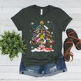 Paintbrush Christmas Tree Decor Xmas For Artist Art Teacher For Men Women Women's Heather T-Shirt Heather Forest