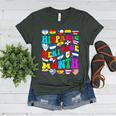 Hispanic Heritage Month 2025 Latino Puerto Rico Teacher Kids Women's Heather T-Shirt Heather Forest