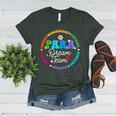 PARA Dream Team Teacher Paraprofessional Paraeducator Women's Heather T-Shirt Heather Forest