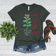 Parts Of a Plant Science For Teachers Kids And Students Women's Heather T-Shirt Heather Forest