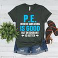 PE Teacher Art For Men Women Gym Teacher Appreciation Women's Heather T-Shirt Heather Forest PE Teacher Art For Men Women Gym Teacher Appreciation Women's Heather T-Shirt Heather Forest
