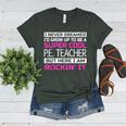 PE Teacher Shirt Physical Education Teacher Women's Heather T-Shirt Heather Forest PE Teacher Shirt Physical Education Teacher Women's Heather T-Shirt Heather Forest
