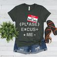 PEMDAS Math Teacher Halloween Costume Women's Heather T-Shirt Heather Forest