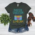 Physical Education Is My Jam PE Teacher Women's Heather T-Shirt Heather Forest