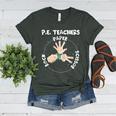 Physical Education PE Teacher Rock Paper Scissor Women's Heather T-Shirt Heather Forest Physical Education PE Teacher Rock Paper Scissor Women's Heather T-Shirt Heather Forest