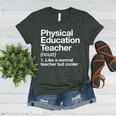 Physical Education Teacher Definition Sports PE School Women's Heather T-Shirt Heather Forest Physical Education Teacher Definition Sports PE School Women's Heather T-Shirt Heather Forest