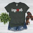 Pi Day Inspire 314 Symbol Math Teacher Science Mathematics Women's Heather T-Shirt Heather Forest
