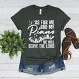 Piano Player Art For Men Women Pianist Piano Teacher Women's Heather T-Shirt Heather Forest Piano Player Art For Men Women Pianist Piano Teacher Women's Heather T-Shirt Heather Forest