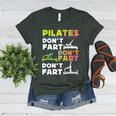 Pilates Instructor Teacher Watercolor Pilates Don't Fart Men Women Kids Women's Heather T-Shirt Heather Forest Pilates Instructor Teacher Watercolor Pilates Don't Fart Men Women Kids Women's Heather T-Shirt Heather Forest
