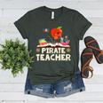 Pirate Teacher Men Women Kids Women's Heather T-Shirt Heather Forest