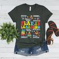 Play Is Learning Kindergarten Preschool Teacher Appreciation Women's Heather T-Shirt Heather Forest