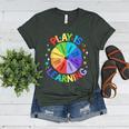 Play Is Learning Teacher Kindergarten For Men Women Kids Women's Heather T-Shirt Heather Forest