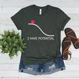 I Have Potential Energy Physics Science Teachers Women's Heather T-Shirt Heather Forest I Have Potential Energy Physics Science Teachers Women's Heather T-Shirt Heather Forest