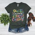 Pre-K Crayons & Curiosity Preschool Teachers Life Tie Dye Women's Heather T-Shirt Heather Forest Pre-K Crayons & Curiosity Preschool Teachers Life Tie Dye Women's Heather T-Shirt Heather Forest