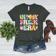 In My Pre-K Era Girl Back To School Cute PreSchool Teacher Women's Heather T-Shirt Heather Forest