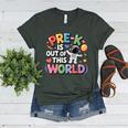 Pre-K Is Out Of This World Space Planets Teacher Women's Heather T-Shirt Heather Forest Pre-K Is Out Of This World Space Planets Teacher Women's Heather T-Shirt Heather Forest