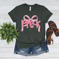 Preppy Pre k Back To School Pre-k Teachers Girls Cute Bow Women's Heather T-Shirt Heather Forest Preppy Pre k Back To School Pre-k Teachers Girls Cute Bow Women's Heather T-Shirt Heather Forest