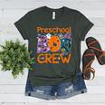 Preschool Boo Crew Preschool Halloween Teacher Kids Women's Heather T-Shirt Heather Forest