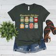 Preschool Is My Jam Retro Preschool Teacher Back To School Women's Heather T-Shirt Heather Forest